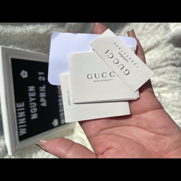 Brand new mini Gucci Zumi Canvas Cross Body Bag - Picture 8 of 8